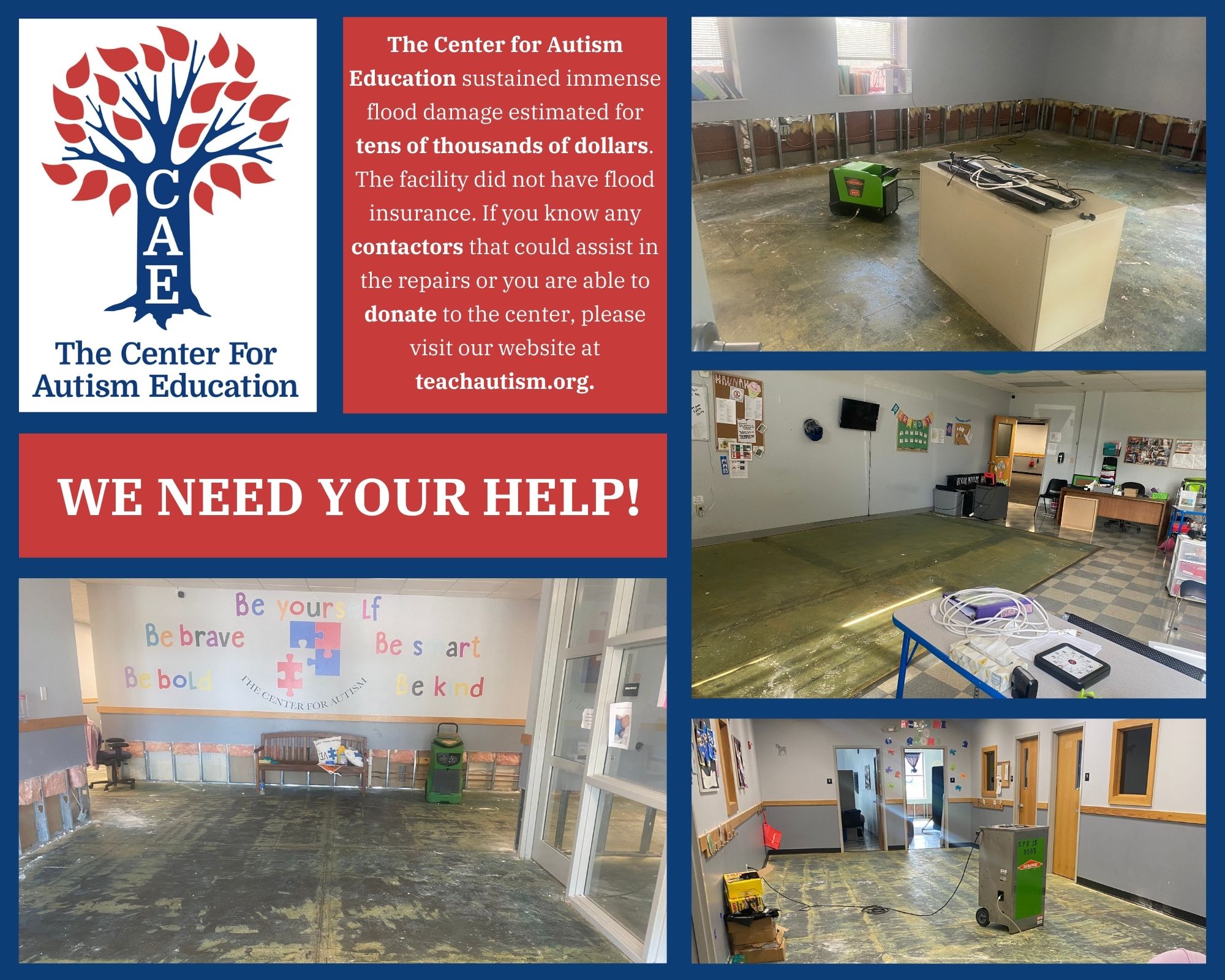 WE NEED YOUR HELP! Flood Graphic